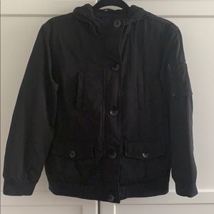 ❄️ Gap Puffer Bomber Jacket w hood